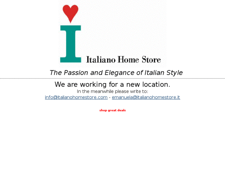 www.italianohomestore.com