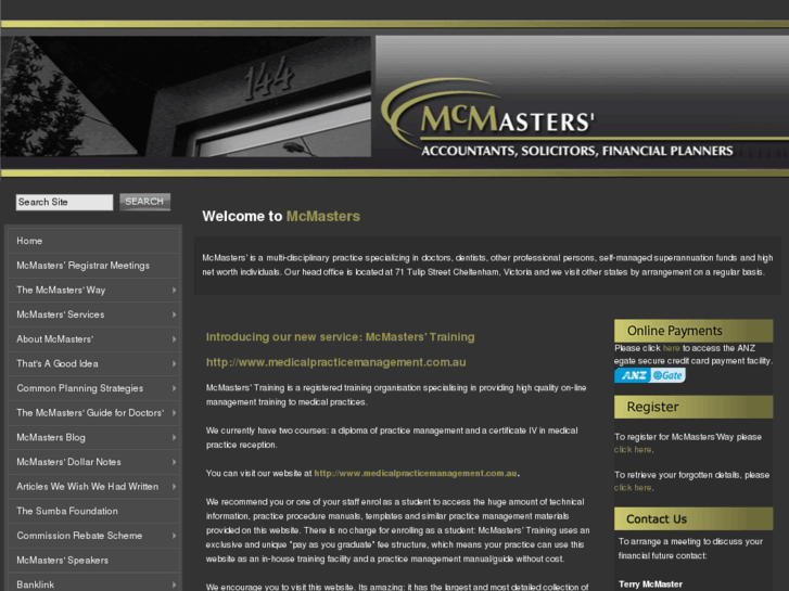 www.mcmasters.com.au