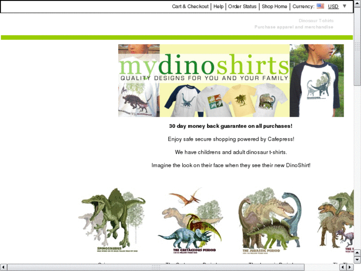 www.mydinoshirts.com