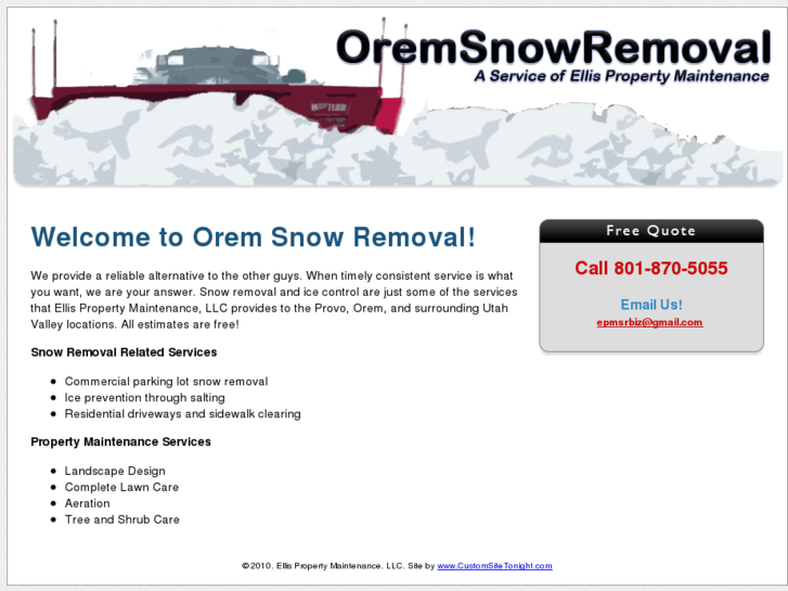 www.oremsnowremoval.com