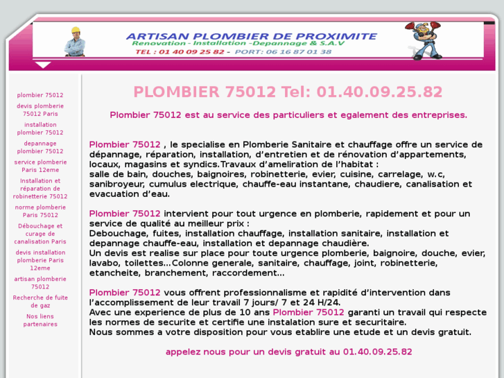 www.plombier75012.com