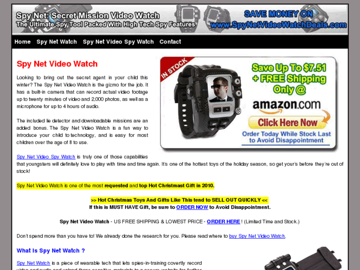 www.spynetvideowatchdeals.com