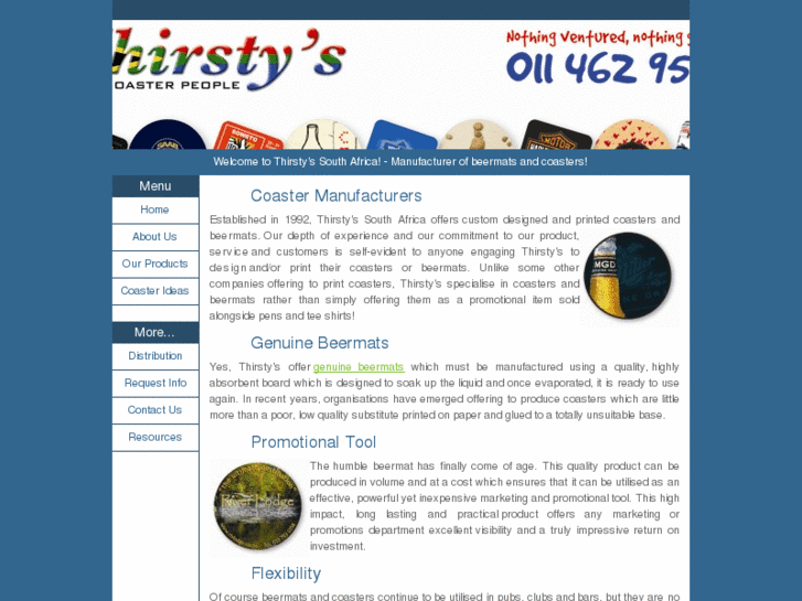 www.thirstys.co.za