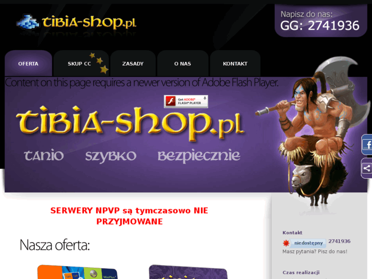 www.tibia-shop.pl