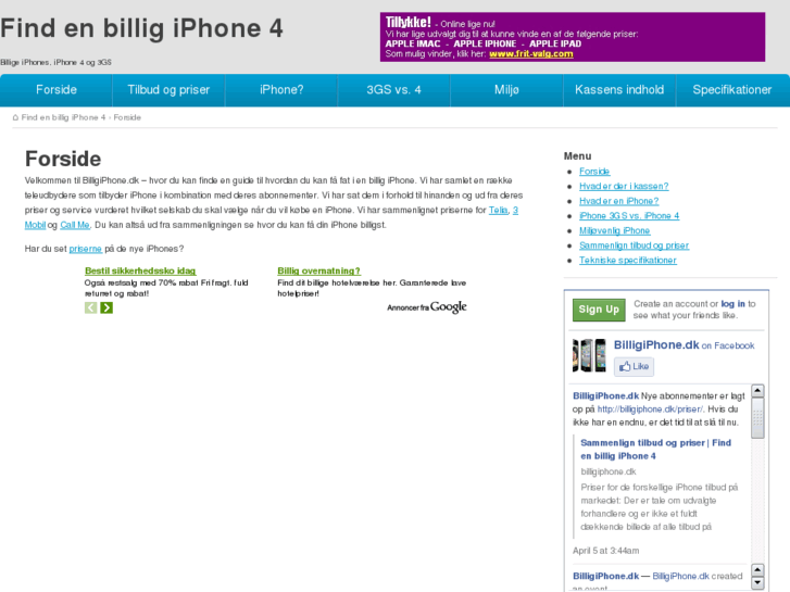 www.billigiphone.dk