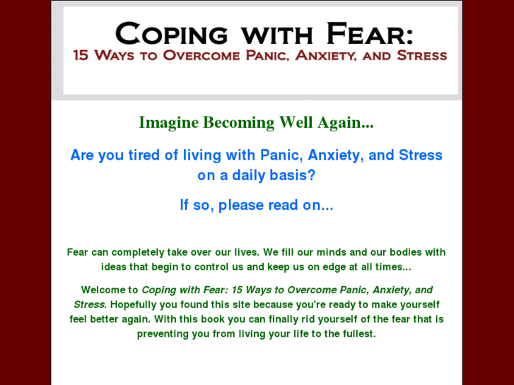 www.copingwithfear.net