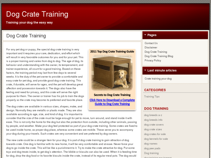 www.dogcratetraining.org