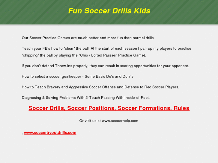 www.funsoccerdrillskids.com