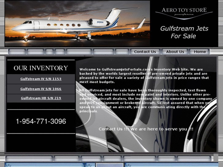 www.gulfstreamjetsforsale.com