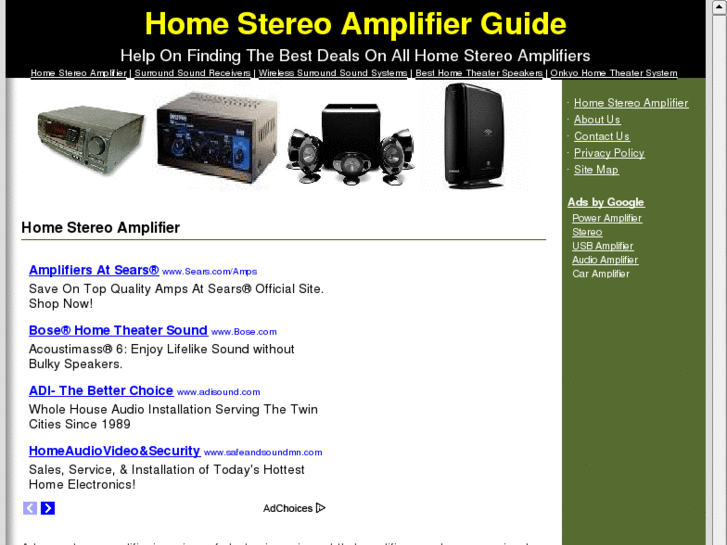 www.homestereoamplifierguide.com