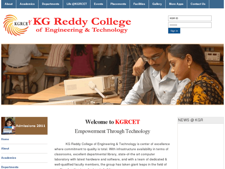 www.kgr.ac.in