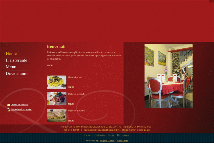 www.ristoranteiprimidelnovecento.com