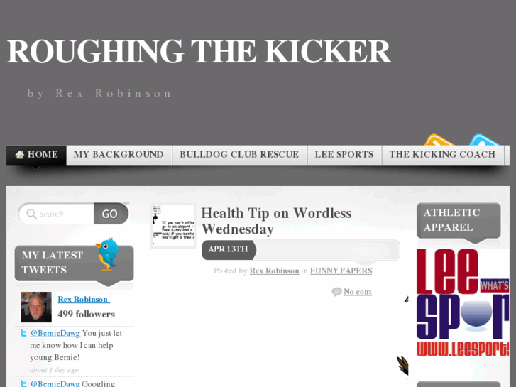 www.roughingthekicker.com
