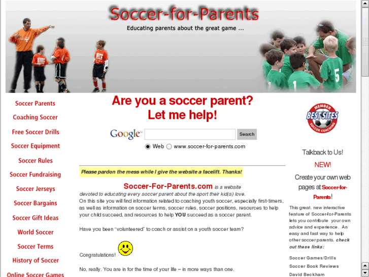 www.soccer-for-parents.net