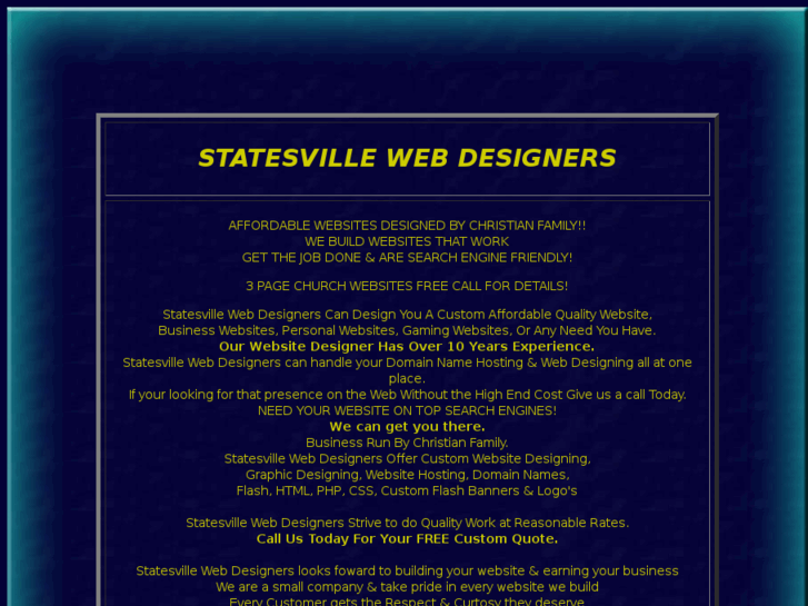 www.statesvillewebdesigners.com