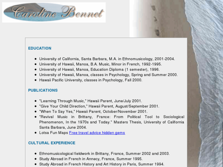 www.carolinebennet.com
