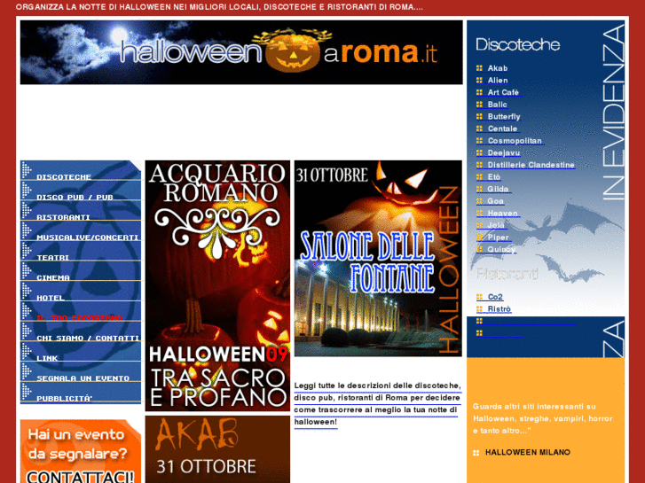 www.halloweenaroma.it