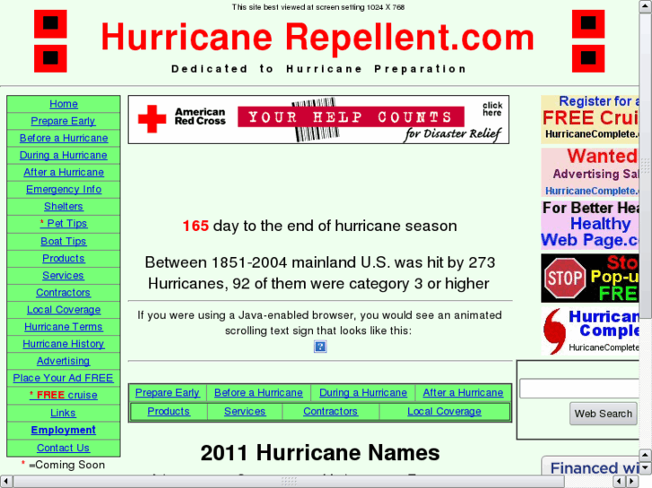 www.hurricane-repellent.com