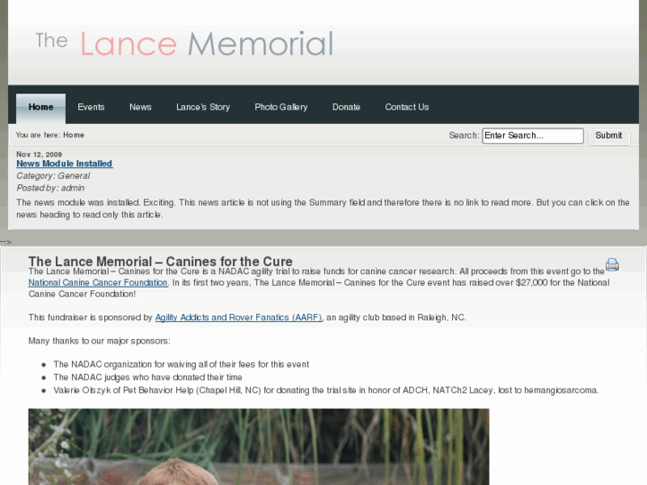 www.lancememorialfund.org