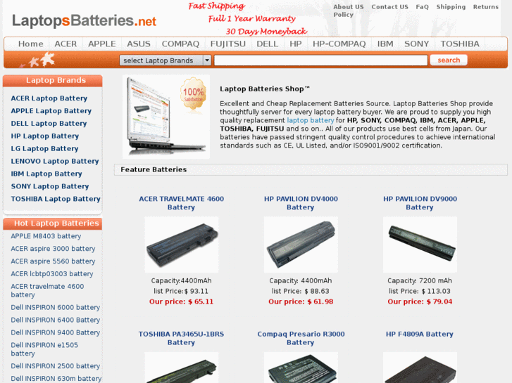 www.laptopsbatteries.net