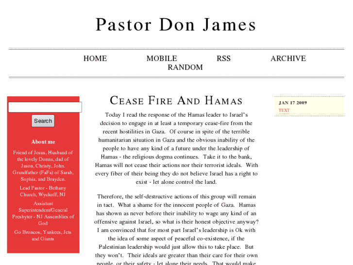 www.pastordonjames.com