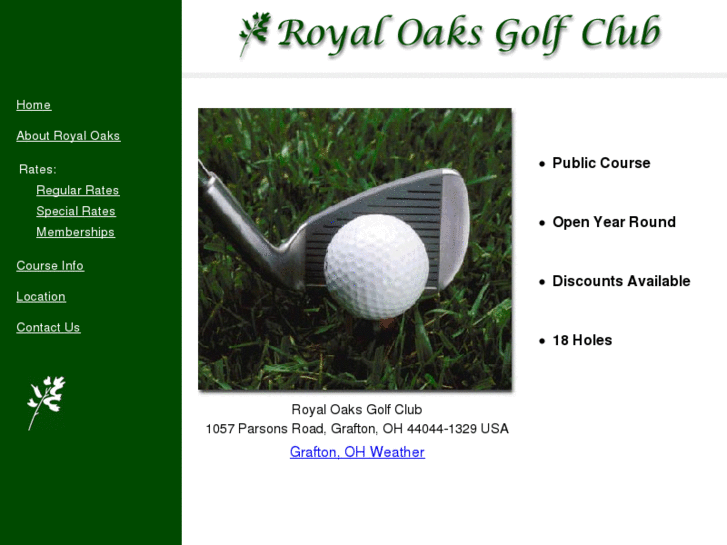 www.royaloaksgolfclub.net