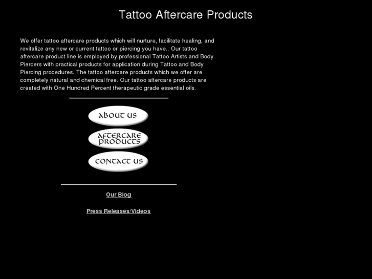 www.tattooaftercareproducts.com