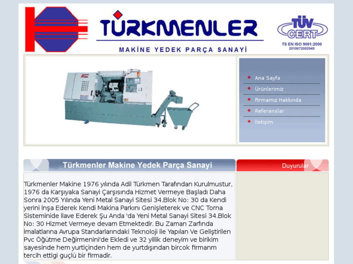 www.turkmenlermakine.com