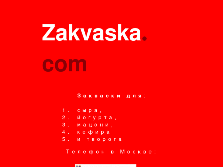 www.zakvaska.com