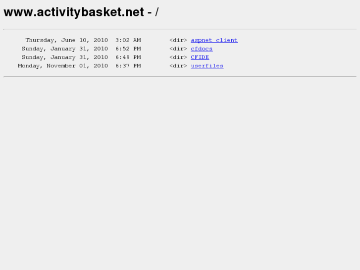 www.activitybasket.net