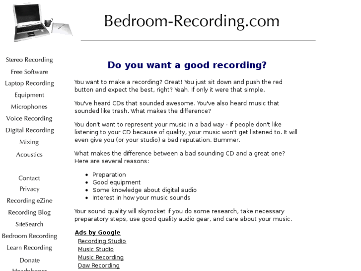 www.bedroomrecording.com