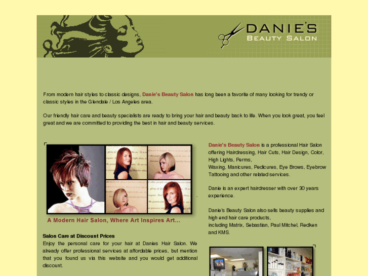 www.daniesbeautysalon.com