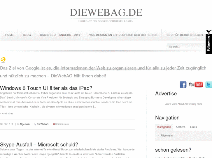 www.diewebag.com