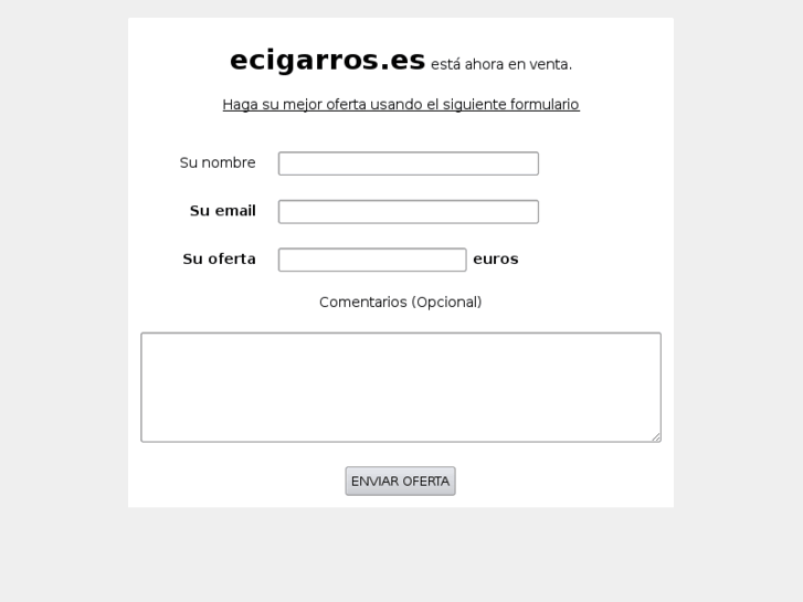 www.ecigarros.es