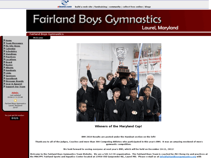 www.fairlandboysgymnastics.org