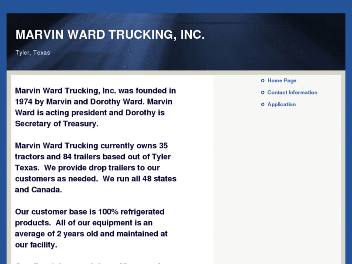 www.marvinwardtrucking.com