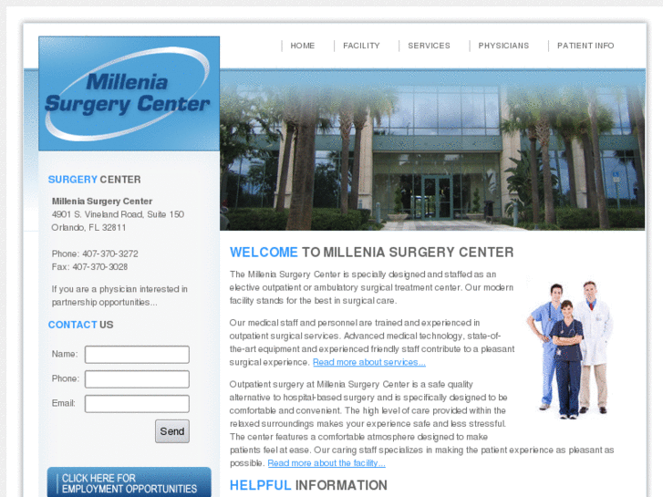 www.milleniasurgerycenter.com