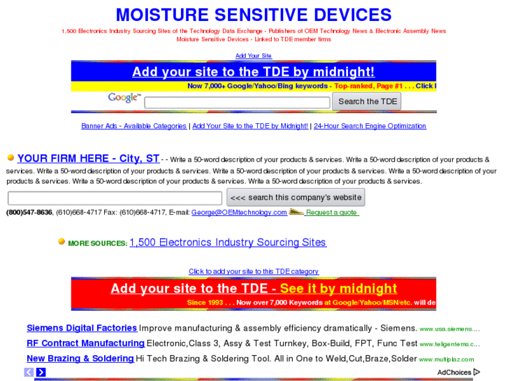 www.moisturesensitivedevices.com