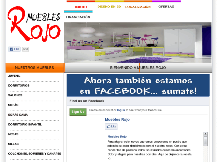 www.mueblesrojo.com