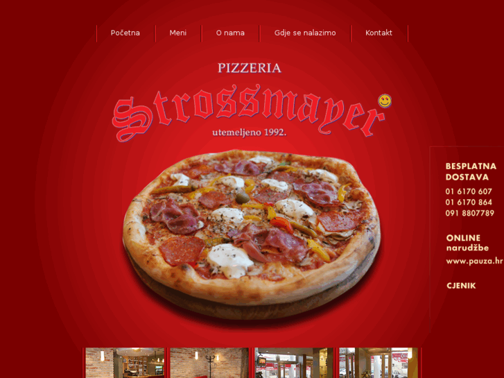 www.pizzeria-strossmayer.hr