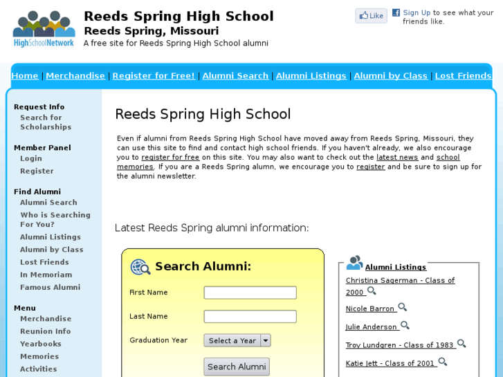 www.reedsspringhighschool.com