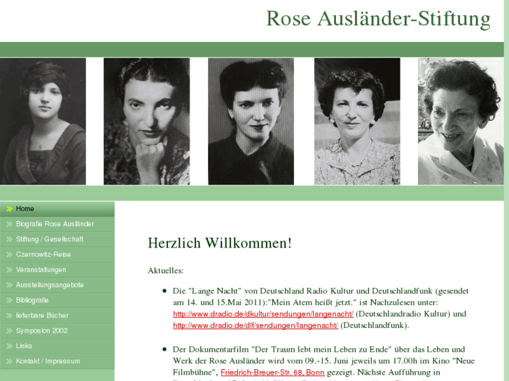 www.rose-auslaender-stiftung.org