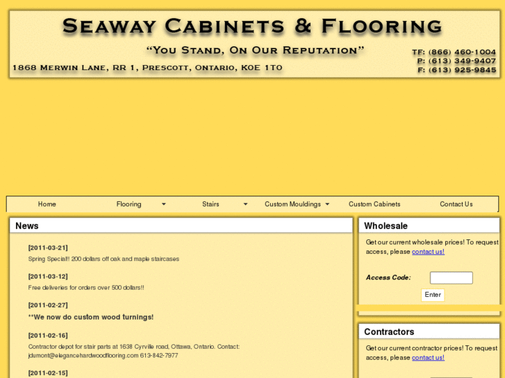 www.seawaycabinetsandflooring.com