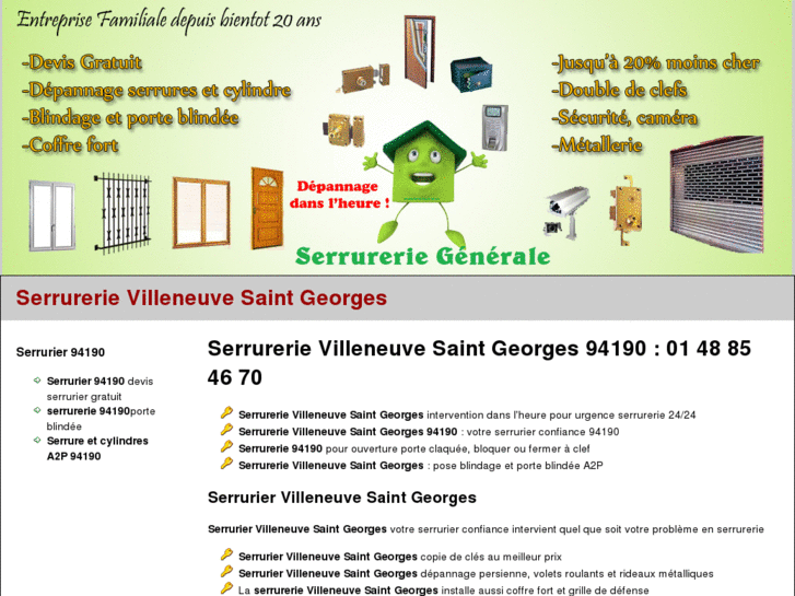 www.serrurerievilleneuvesaintgeorges.net