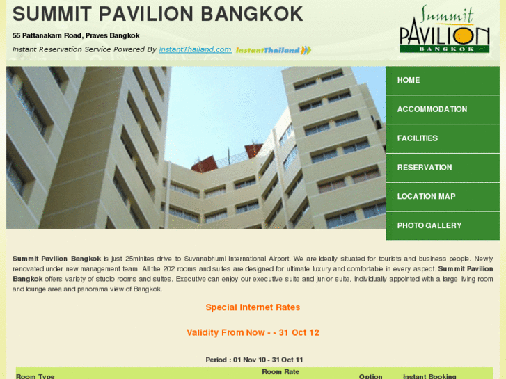 www.summitpavilionhotelbangkok.com