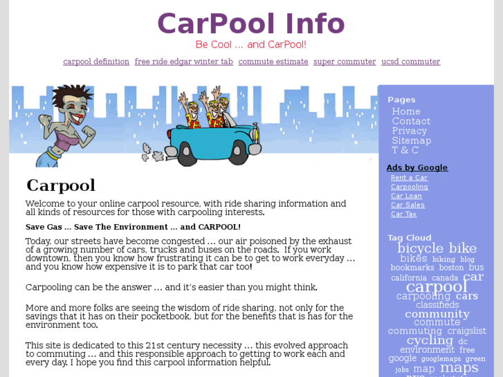 www.becoolcarpool.com