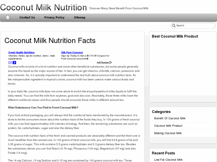 www.coconutmilknutrition.com