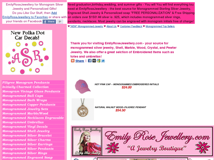 www.emilyrosejewelry.com