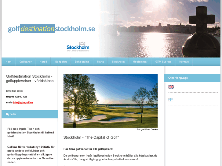 www.golfdestinationstockholm.se