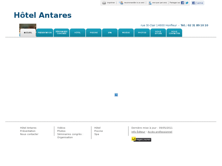 www.hotelantares.fr